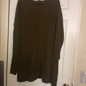 Greenish brown sweater